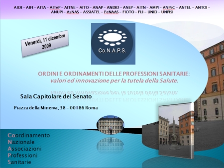 Relazione Work-shop CoNAPS Roma 11/12/09