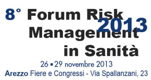 8° Forum Risk Management Arezzo 26 -29 Novembre